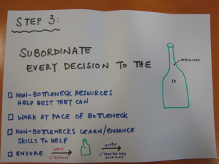 Step 3: Subordinate to the Bottleneck